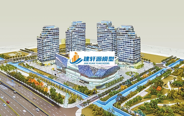 让胡路智慧城模型